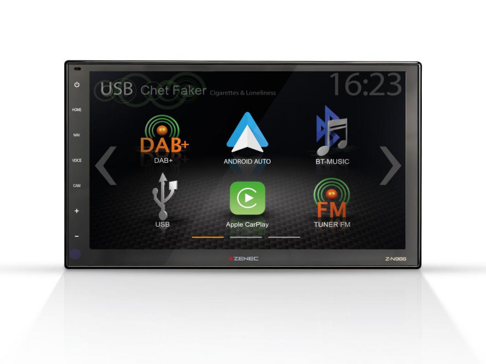 Zenec Z-N966 2-DIN multimediasoitin 9" näytöllä Zenec Z-N966 2-DIN multimediasoitin 9" näytöllä