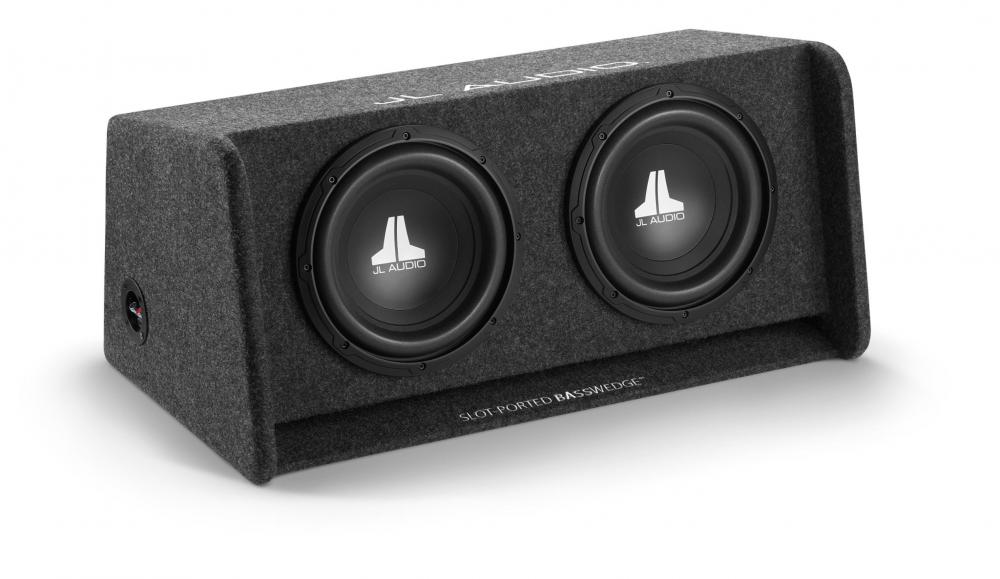 JL Audio CP210-W0v3 koteloitu 2x 10W0v3