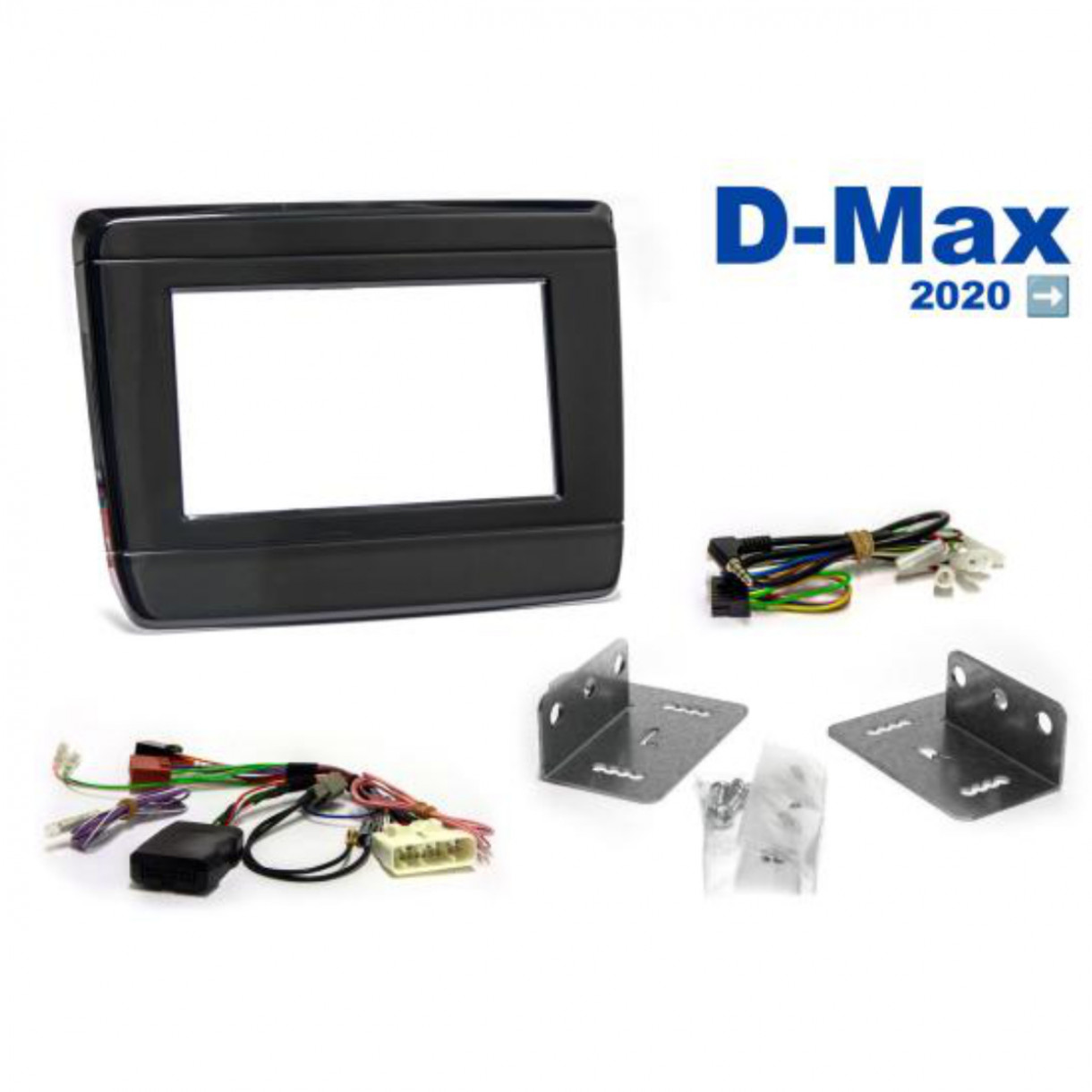 AH-KIT-ISUZU01 Isuzu D-Max 2020-> 2-DIN installation kit