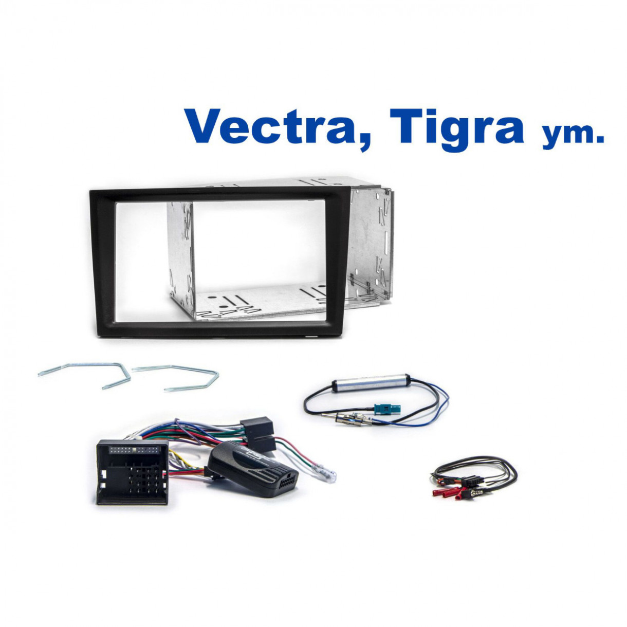 AH-KIT-OPEL04 Vectra C, Vivaro 2-DIN soittimen asennussarja