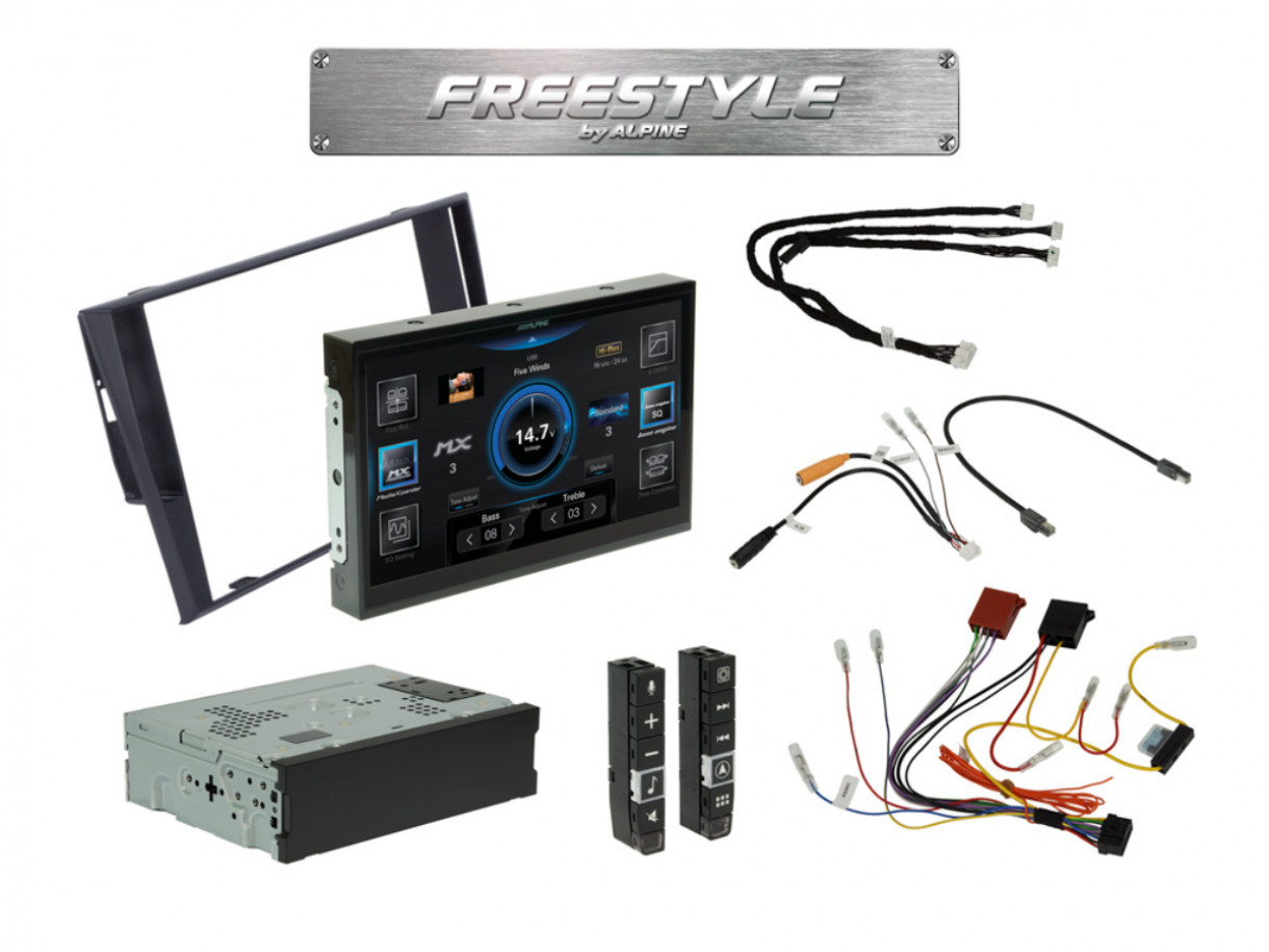 Alpine I905D-F Freestyle 9" multimediasoitin 