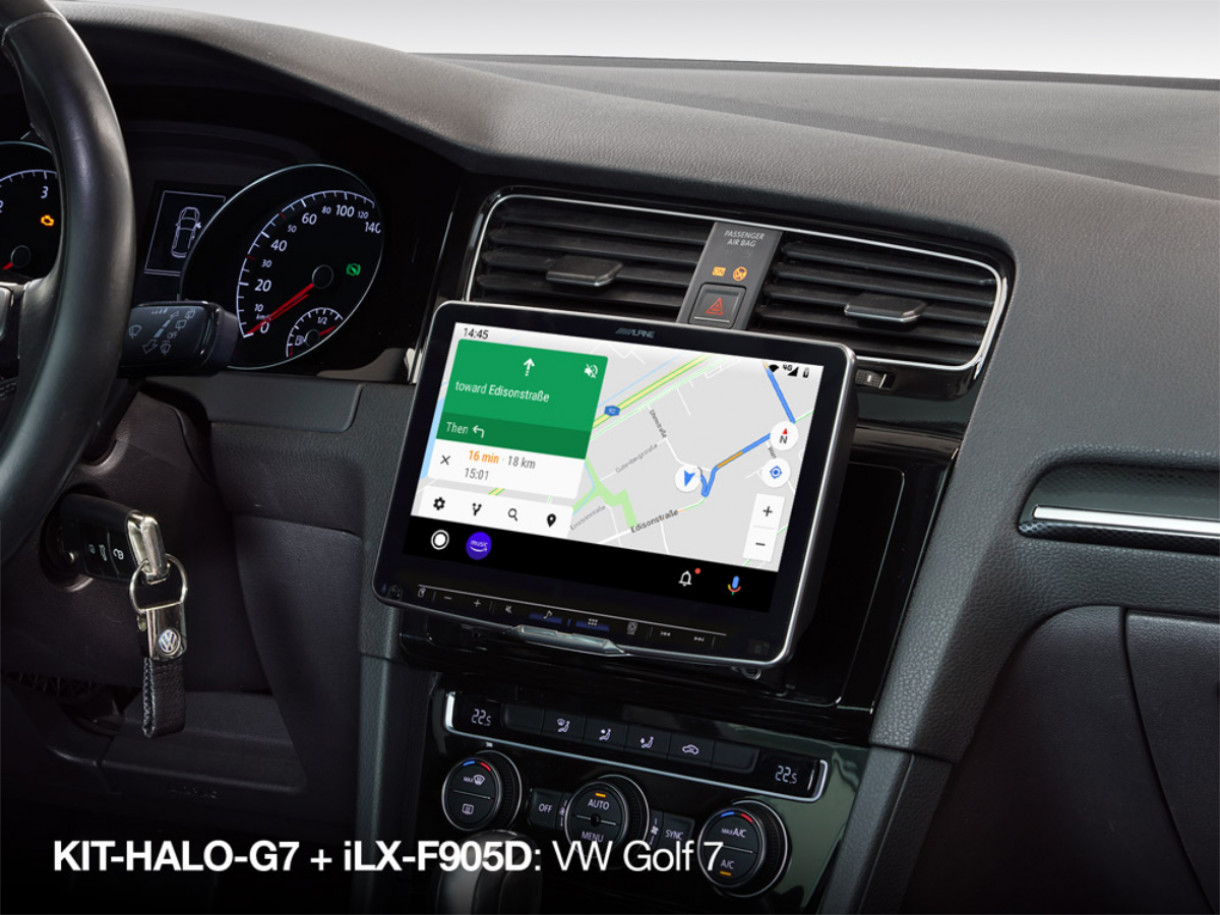 Alpine ILX-F905D-G7 VW Golf 7 Halo 9 -soitin