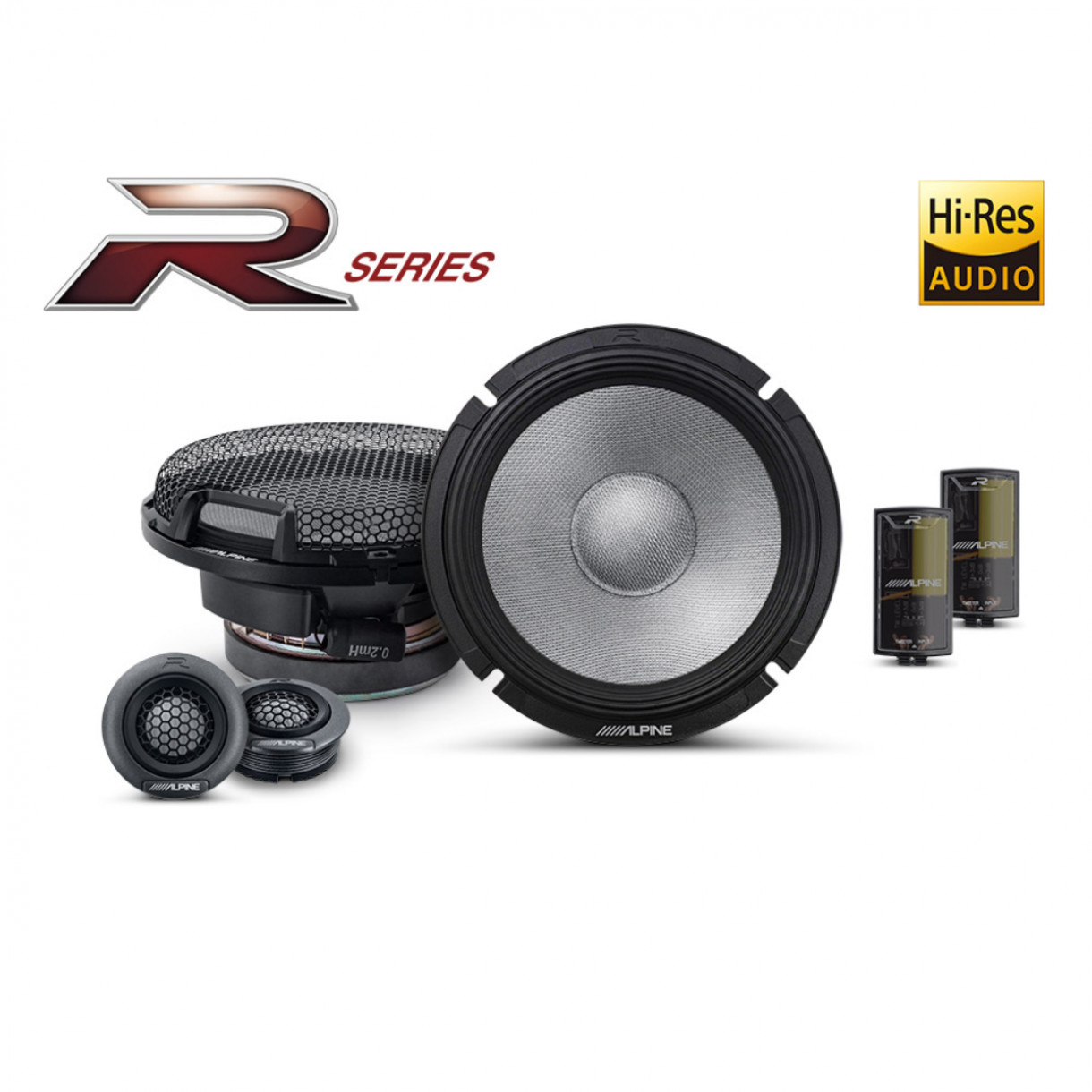 Alpine R2-S65C 6.5" 2-tie erillissarja Alpine R2-S65C 6.5" 2-tie erillissarja