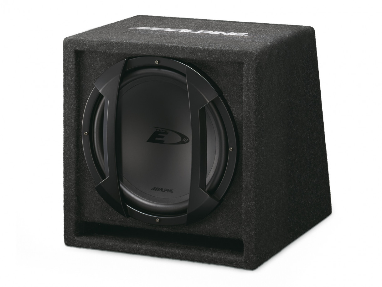 Alpine SBE-1044BR 10" koteloitu subwoofer
