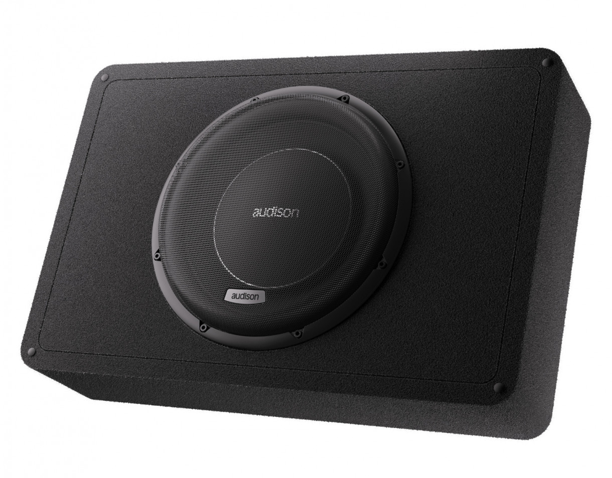 Audison AVBX 12 D4 II 12" koteloitu subwoofer, 4+4 ohm