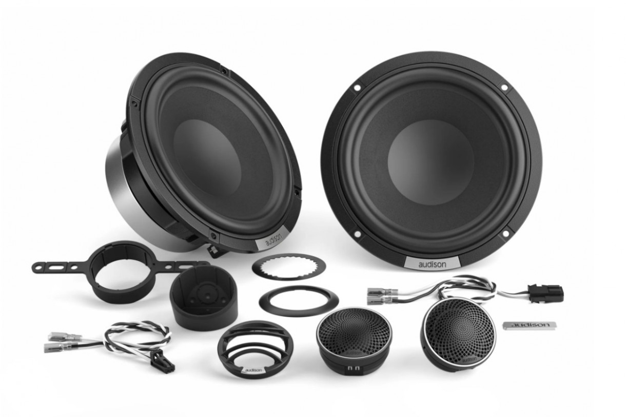 Audison AVK 6A P II 6.5" 2-tie aktiivinen erillissarja Audison AVK 6A P II 6.5" 2-tie aktiivinen erillissarja