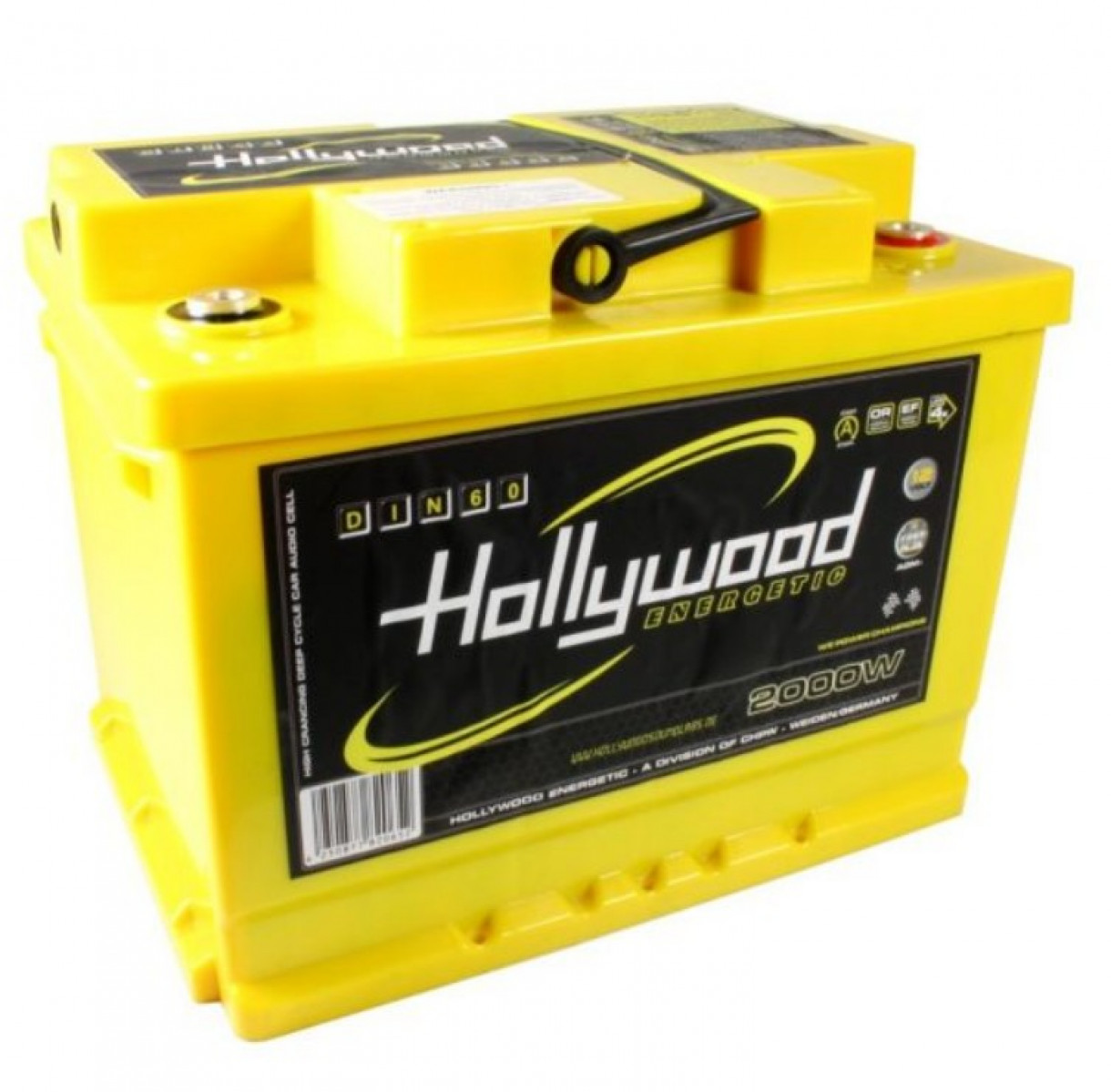 Hollywood Energetic DIN 60 AGM akku