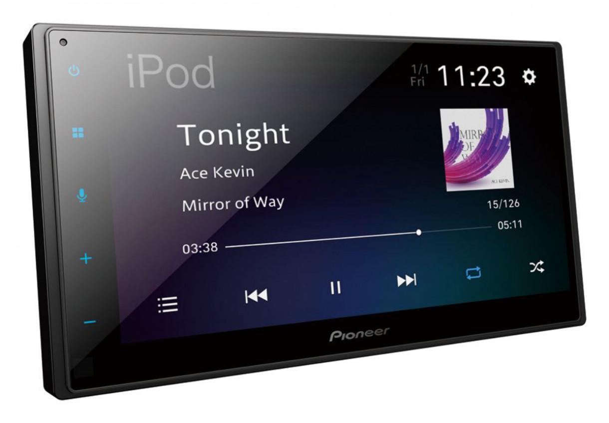 Pioneer SPH-DA150BT 2-DIN Apple CarPlay ja Android Auto -soitin 