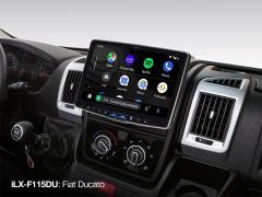 Alpine Halo 11 iLX-F115DU multimediasoitin Fiat Ducatoon