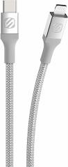 Scosche StrikeLine™ Premium USB-C/Lightning latausjohto valkoinen, 2.4 m Scosche StrikeLine™ Premium USB-C/Lightning latausjohto valkoinen, 2.4 m
