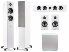 Polk Audio Reserve 5.1-kaiutinsarja, valkoinen Polk Audio Reserve 5.1-kaiutinsarja, valkoinen