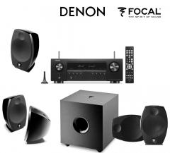 Denon AVR-S670H + Focal SIB EVO 5.1 kotiteatteripaketti