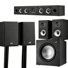 Polk Audio Monitor XT 5.1-kaiutinsarja, small Polk Audio Monitor XT 5.1-kaiutinsarja, small