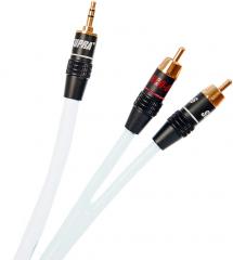 Supra Biline RCA-miniplug, 8m valk Supra Biline RCA-miniplug, 8m valk