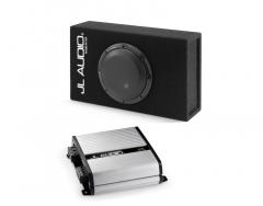 Bassopaketti JL Audio CP108LG+JX500/1D Bassopaketti JL Audio CP108LG+JX500/1D