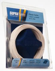 Supra Classic 2x4.0mm2 valk. kaiutinjohto, 20m paketti Supra Classic 2x4.0mm2 valk. kaiutinjohto, 20m paketti