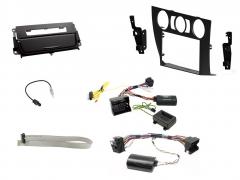 Connects 2 CTKBM17 BMW 3-sarjan (E90/E91/E92/E93) asennussarja 2-DIN soittimelle - mattamusta/manuaalinen ilmastointi