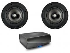 Kotihifipaketti Denon HEOS AMP + Polk V60Slim Kotihifipaketti Denon HEOS AMP + Polk V60Slim