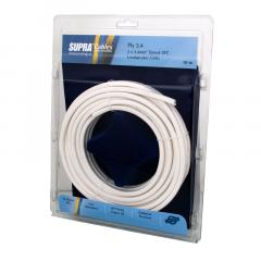Supra Ply 2x2.0mm2 kaiutinjohto, 10m paketti Supra Ply 2x2.0mm2 kaiutinjohto, 10m paketti