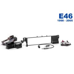 AH-KIT-BMW01 BMW E46 1-DIN soittimen asennussarja