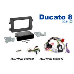 AH-KIT-FIAT01 Alpine Halo asennussarja Fiat Ducato 8 2021->