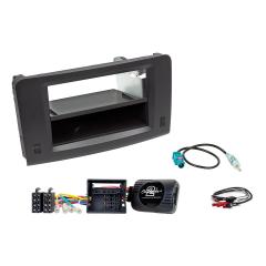 AH-KIT-MB08 Mercedes ML W164 2-DIN headunit installation kit