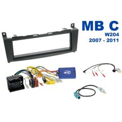 AH-KIT-MB12 MB C 07-11 1-DIN soittimen asennussarja