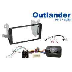 AH-KIT-MITSU04 Mitsubishi Outlander 13-22 2-DIN soittimen asennussarja