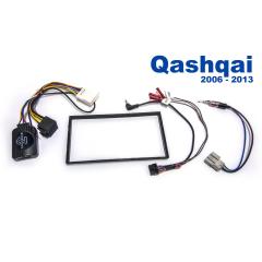 AH-KIT-NIS05 Nissan Qashqai 06-13 2-DIN soittimen asennussarja