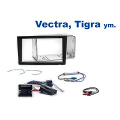 AH-KIT-OPEL04 Vectra C, Vivaro 2-DIN soittimen asennussarja