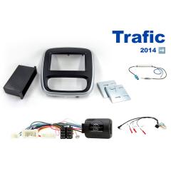 AH-KIT-REN05 Trafic 2014 -> 2-DIN soittimen asennussarja