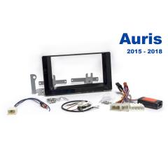 AH-KIT-TOY03 Toyota Auris E180 15-18 2-DIN soittimen asennussarja