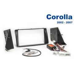 AH-KIT-TOY07 Toyota Corolla E120 02-07 2-DIN soittimen asennussarja