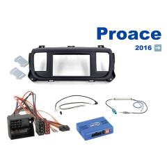 AH-KIT-TOY18 Toyota Proace 2016-> 2-DIN soittimen asennussarja