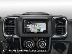 Alpine KIT-7FI-DU8 Fiat Ducato 8 2-DIN soittimen asennussarja